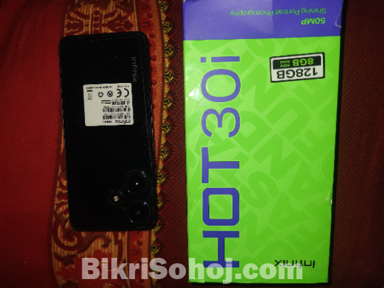 infinix hot 30i <> Ram 8 <> Rom 128